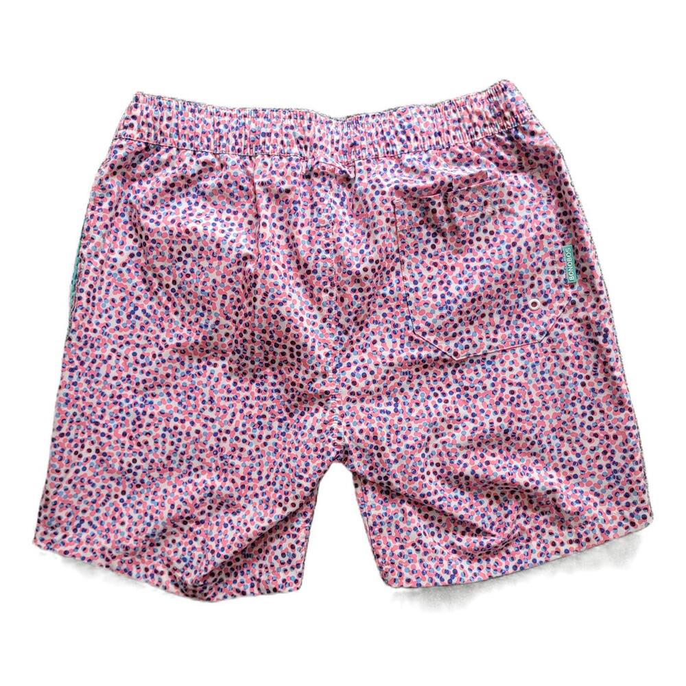 Bonobos Men's XS 26" Waist Swim Trunks Pink & Blue Polka Dot - Picture 2 of 4